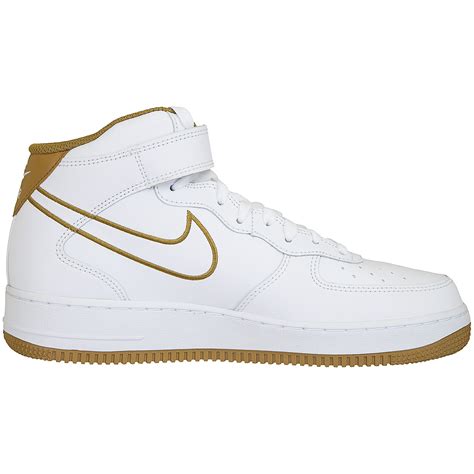 nike air force 1 weiß braun